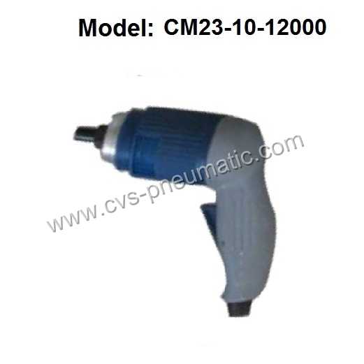 Russian type pneumatic drill